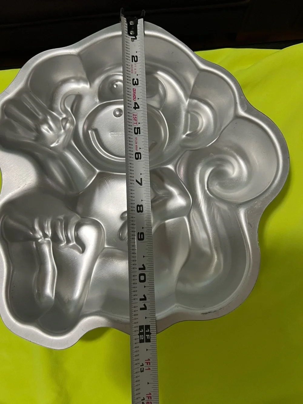Four Wilton Aluminum Cake Pans. Monkey, Butterfly, Elephant, Pirate ship Set. 4